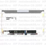 Матрица для ноутбука HP Pavilion G6-2090 (1366x768 HD) TN, 40pin, Глянцевая