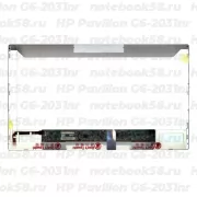 Матрица для ноутбука HP Pavilion G6-2031nr (1366x768 HD) TN, 40pin, Матовая