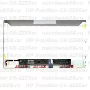 Матрица для ноутбука HP Pavilion G6-2235er (1366x768 HD) TN, 40pin, Матовая