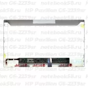 Матрица для ноутбука HP Pavilion G6-2239sr (1366x768 HD) TN, 40pin, Матовая