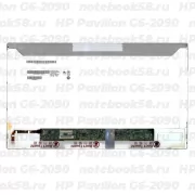 Матрица для ноутбука HP Pavilion G6-2090 (1366x768 HD) TN, 40pin, Матовая
