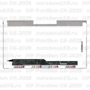 Матрица для ноутбука HP Pavilion G6-2029 (1366x768 HD) TN, 40pin, Глянцевая