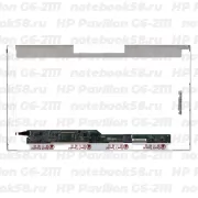 Матрица для ноутбука HP Pavilion G6-2111 (1366x768 HD) TN, 40pin, Глянцевая