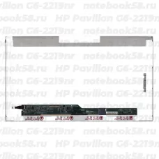 Матрица для ноутбука HP Pavilion G6-2219nr (1366x768 HD) TN, 40pin, Глянцевая