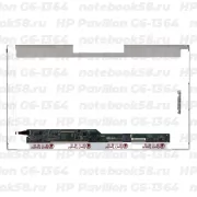 Матрица для ноутбука HP Pavilion G6-1364 (1366x768 HD) TN, 40pin, Глянцевая