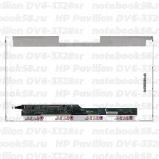 Матрица для ноутбука HP Pavilion DV6-3328sr (1366x768 HD) TN, 40pin, Глянцевая