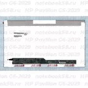 Матрица для ноутбука HP Pavilion G6-2029 (1366x768 HD) TN, 40pin, Матовая