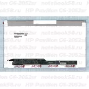 Матрица для ноутбука HP Pavilion G6-2052sr (1366x768 HD) TN, 40pin, Матовая