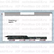 Матрица для ноутбука HP Pavilion G6-2096 (1366x768 HD) TN, 40pin, Матовая