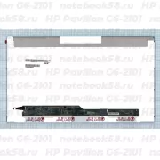Матрица для ноутбука HP Pavilion G6-2101 (1366x768 HD) TN, 40pin, Матовая