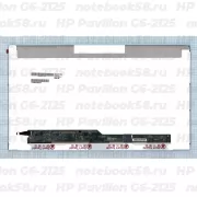 Матрица для ноутбука HP Pavilion G6-2125 (1366x768 HD) TN, 40pin, Матовая