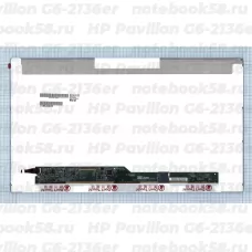 Матрица для ноутбука HP Pavilion G6-2136er (1366x768 HD) TN, 40pin, Матовая