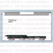 Матрица для ноутбука HP Pavilion G6-2234nr (1366x768 HD) TN, 40pin, Матовая