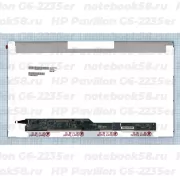 Матрица для ноутбука HP Pavilion G6-2235er (1366x768 HD) TN, 40pin, Матовая