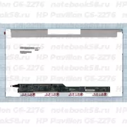 Матрица для ноутбука HP Pavilion G6-2276 (1366x768 HD) TN, 40pin, Матовая