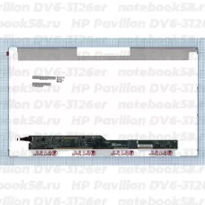 Матрица для ноутбука HP Pavilion DV6-3126er (1366x768 HD) TN, 40pin, Матовая