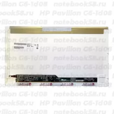 Матрица для ноутбука HP Pavilion G6-1d08 (1366x768 HD) TN, 40pin, Глянцевая