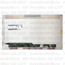 Матрица для ноутбука HP Pavilion G6-2217 (1366x768 HD) TN, 40pin, Глянцевая