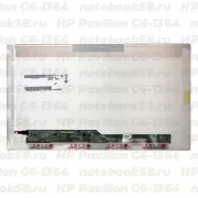 Матрица для ноутбука HP Pavilion G6-1364 (1366x768 HD) TN, 40pin, Глянцевая