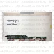 Матрица для ноутбука HP Pavilion G6-1367 (1366x768 HD) TN, 40pin, Глянцевая