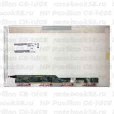 Матрица для ноутбука HP Pavilion G6-1d08 (1366x768 HD) TN, 40pin, Глянцевая