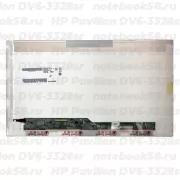 Матрица для ноутбука HP Pavilion DV6-3328sr (1366x768 HD) TN, 40pin, Глянцевая