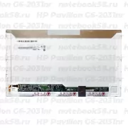 Матрица для ноутбука HP Pavilion G6-2031nr (1366x768 HD) TN, 40pin, Глянцевая