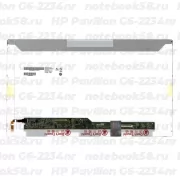 Матрица для ноутбука HP Pavilion G6-2234nr (1366x768 HD) TN, 40pin, Матовая