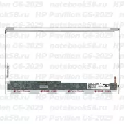 Матрица для ноутбука HP Pavilion G6-2029 (1366x768 HD) TN, 40pin, Глянцевая