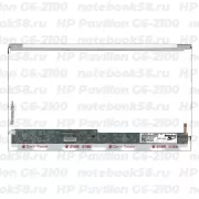 Матрица для ноутбука HP Pavilion G6-2100 (1366x768 HD) TN, 40pin, Глянцевая