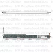 Матрица для ноутбука HP Pavilion G6-2138sr (1366x768 HD) TN, 40pin, Глянцевая