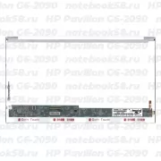 Матрица для ноутбука HP Pavilion G6-2090 (1366x768 HD) TN, 40pin, Глянцевая