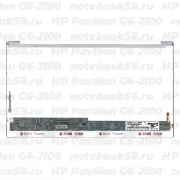 Матрица для ноутбука HP Pavilion G6-2100 (1366x768 HD) TN, 40pin, Глянцевая