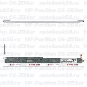 Матрица для ноутбука HP Pavilion G6-2138sr (1366x768 HD) TN, 40pin, Глянцевая