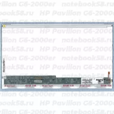 Матрица для ноутбука HP Pavilion G6-2000er (1366x768 HD) TN, 40pin, Глянцевая