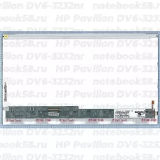 Матрица для ноутбука HP Pavilion DV6-3232nr (1366x768 HD) TN, 40pin, Глянцевая