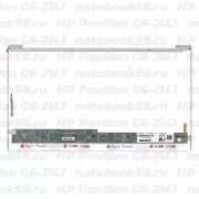 Матрица для ноутбука HP Pavilion G6-2141 (1366x768 HD) TN, 40pin, Глянцевая
