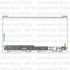 Матрица для ноутбука HP Pavilion G6-2333sr (1366x768 HD) TN, 40pin, Глянцевая