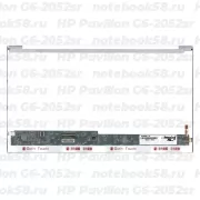 Матрица для ноутбука HP Pavilion G6-2052sr (1366x768 HD) TN, 40pin, Глянцевая