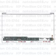 Матрица для ноутбука HP Pavilion G6-1364 (1366x768 HD) TN, 40pin, Глянцевая
