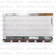 Матрица для ноутбука HP Pavilion G6-2234nr (1366x768 HD) TN, 40pin, Глянцевая