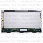 Матрица для ноутбука HP Pavilion G6-1378er (1366x768 HD) TN, 40pin, Глянцевая