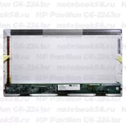 Матрица для ноутбука HP Pavilion G6-2241sr (1366x768 HD) TN, 40pin, Глянцевая