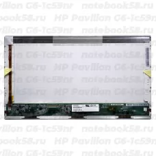 Матрица для ноутбука HP Pavilion G6-1c59nr (1366x768 HD) TN, 40pin, Глянцевая