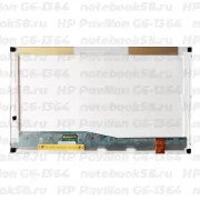Матрица для ноутбука HP Pavilion G6-1364 (1366x768 HD) TN, 40pin, Глянцевая