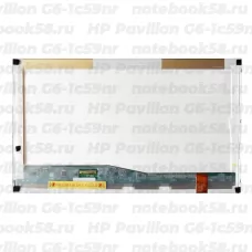 Матрица для ноутбука HP Pavilion G6-1c59nr (1366x768 HD) TN, 40pin, Глянцевая