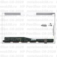 Матрица для ноутбука HP Pavilion G6-2028 (1366x768 HD) TN, 40pin, Глянцевая
