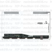 Матрица для ноутбука HP Pavilion G6-2102er (1366x768 HD) TN, 40pin, Глянцевая