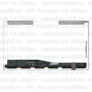 Матрица для ноутбука HP Pavilion G6-2102er (1366x768 HD) TN, 40pin, Глянцевая