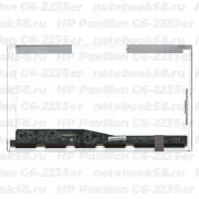 Матрица для ноутбука HP Pavilion G6-2235er (1366x768 HD) TN, 40pin, Глянцевая